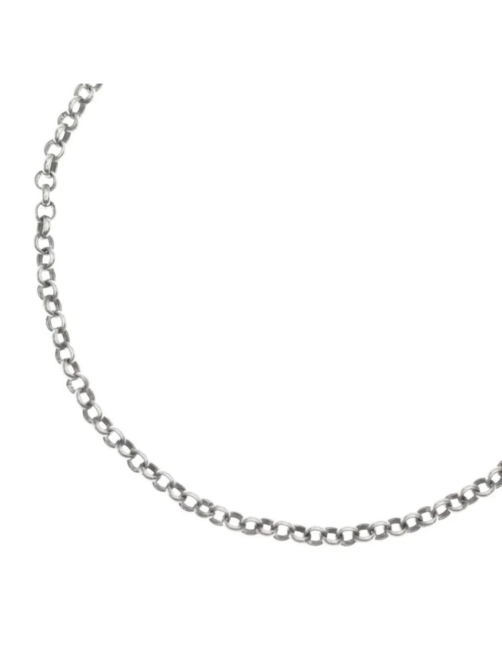Chrome Hearts Neckchain Roll Chain Necklace Silver